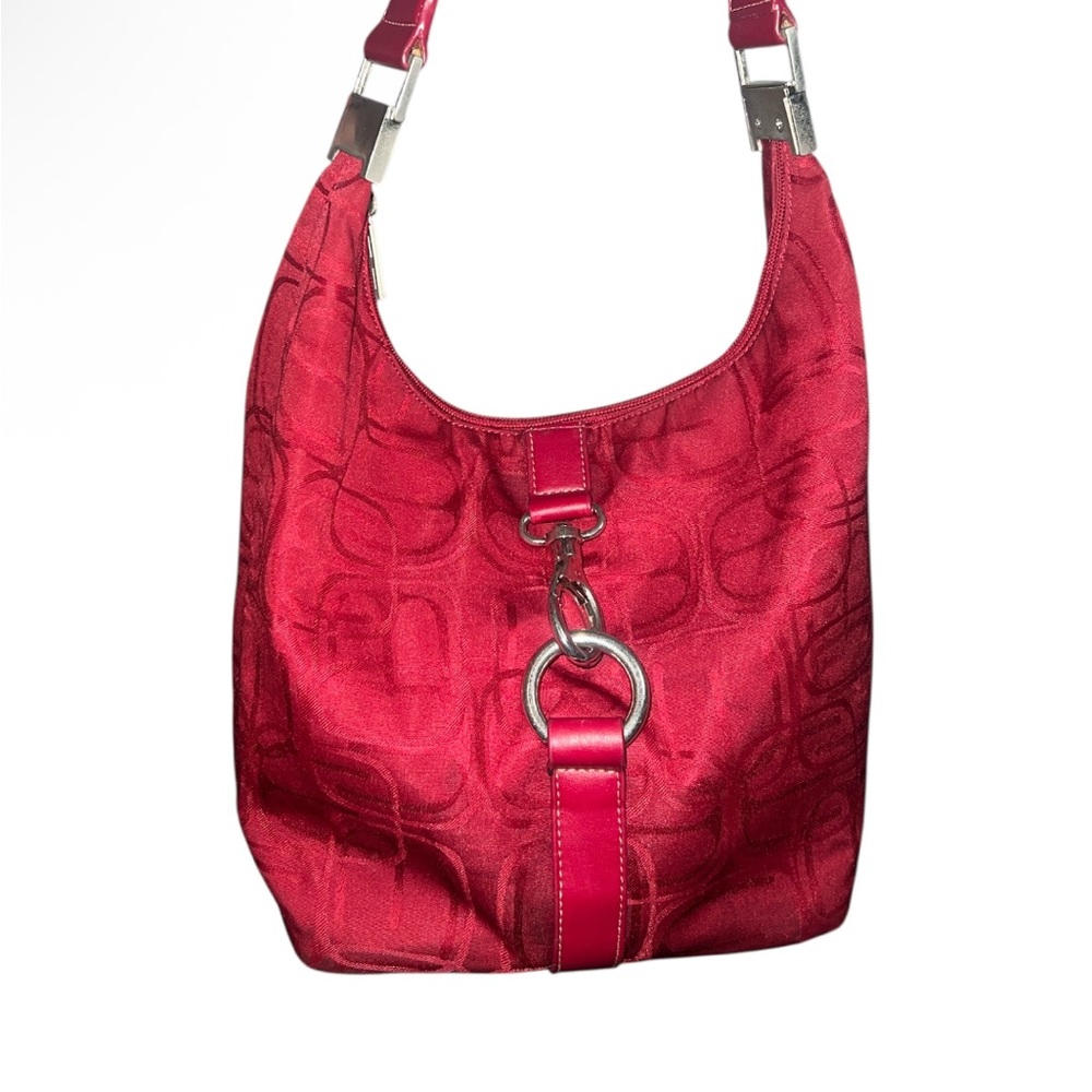 Express Red Hobo Bag
